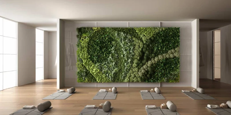 Expert wall painting services for buildings and houses, ensuring better indoor air quality with low paint fumes.