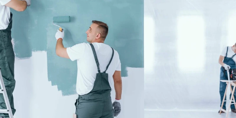 Affordable wall painting Dubai services with premium paints for modern residential projects.