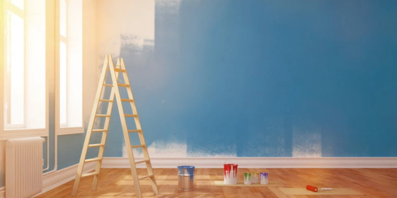 Expert wall painting Dubai services offering high-quality finish for villa and apartment walls.